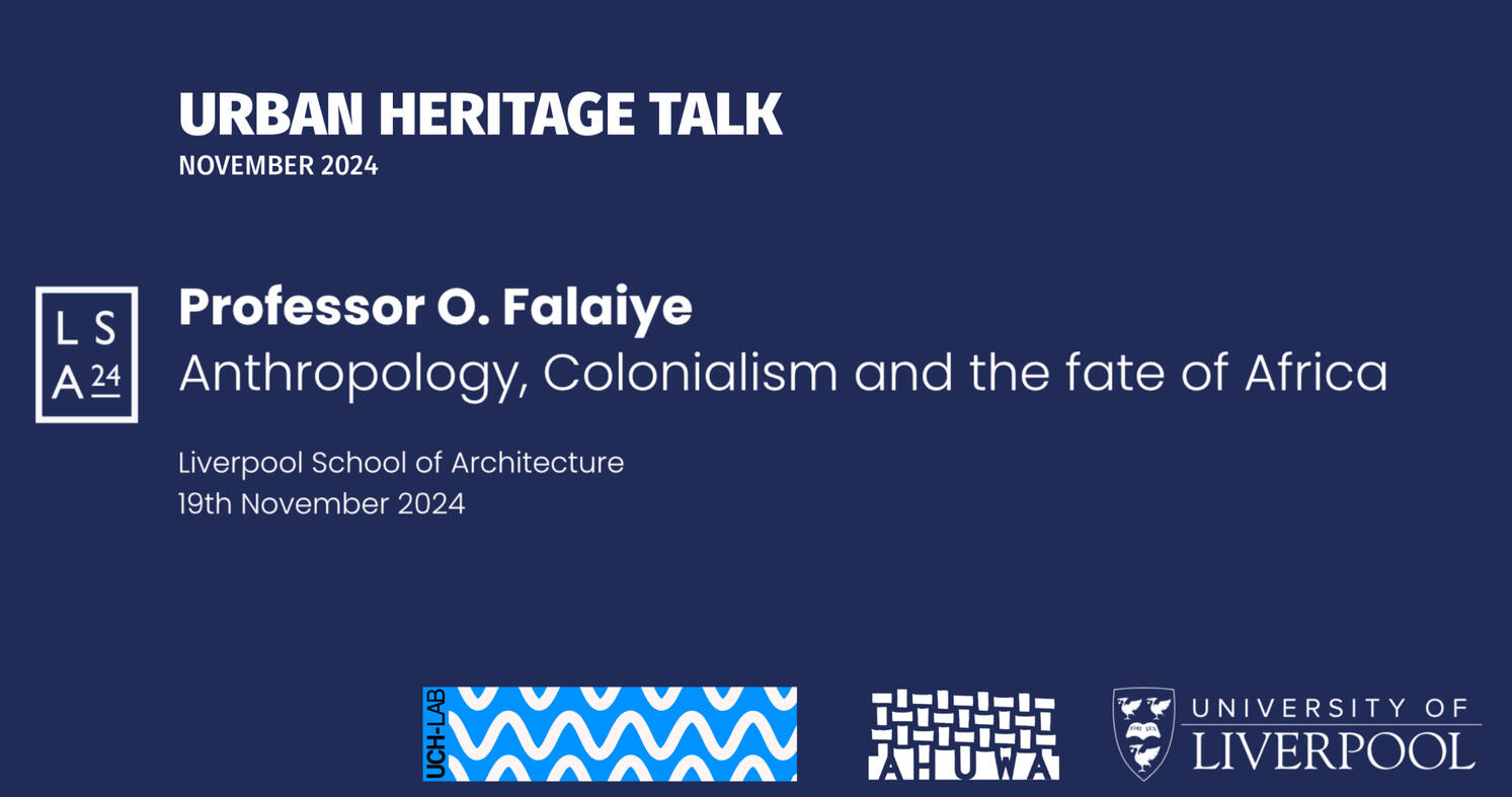 Urban+/Heritage Talk - Anthropology, Colonialism and the fate of Africa